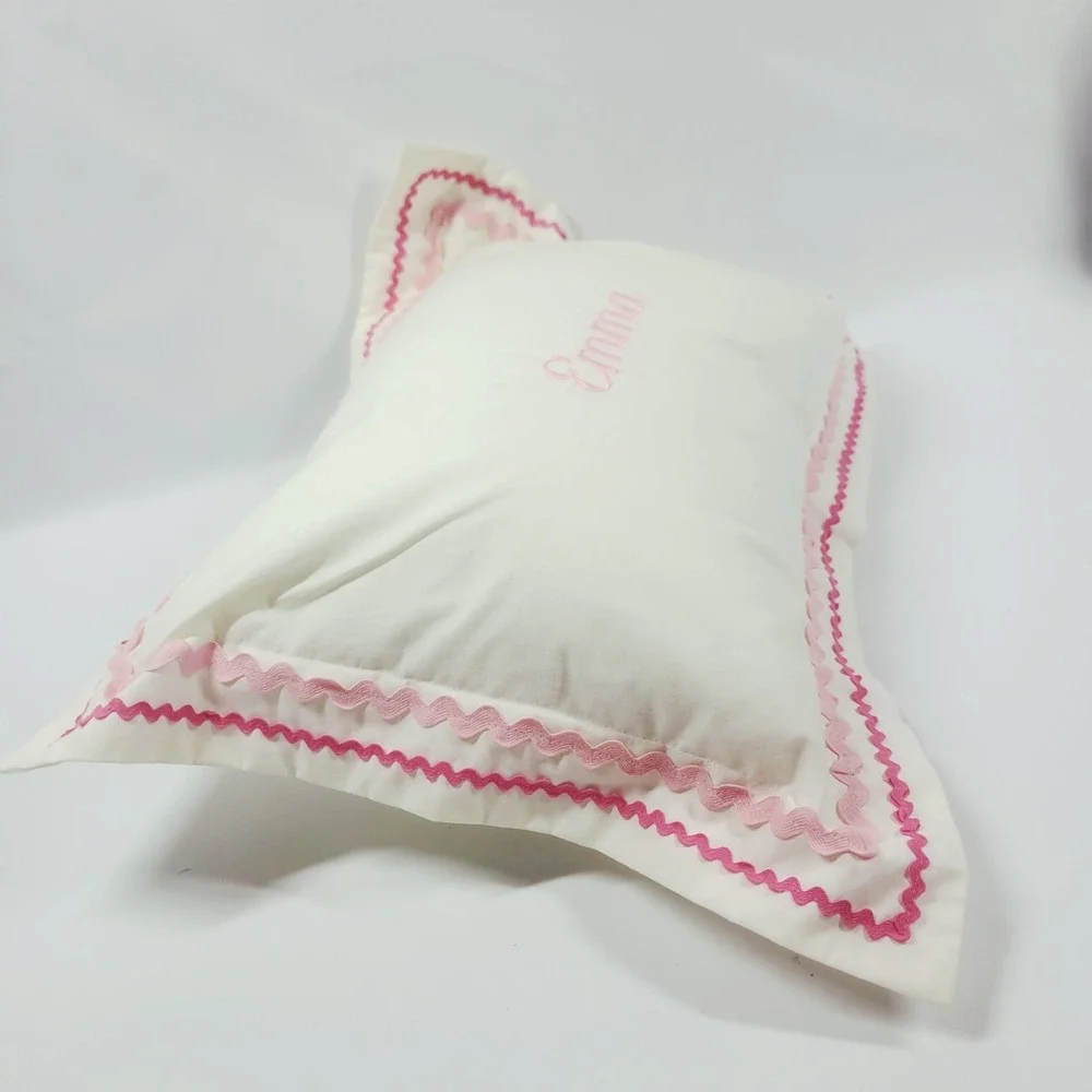 Pottery Barn Kids Embroidered Throw Pillow 
